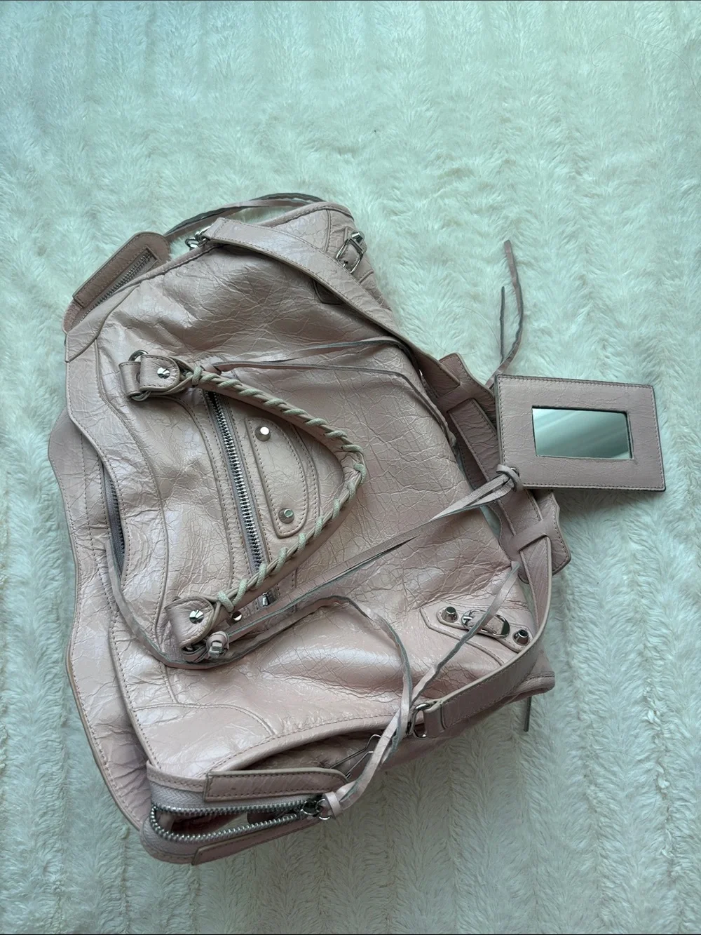 Blush Pink City Bag